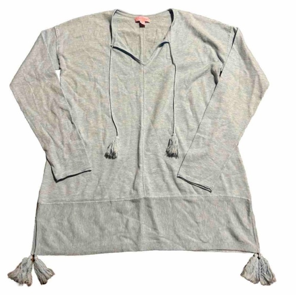 Lily‎ Pulitzer Tassel Sweater *Light Blue*